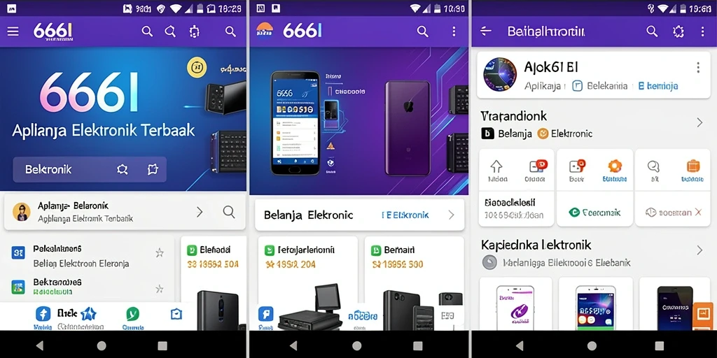 Tampilan antarmuka aplikasi 666I yang ramah pengguna.
