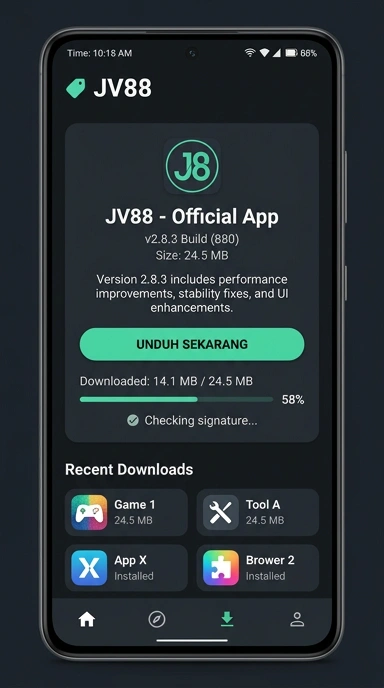 Panduan Lengkap Unduh dan Instal jv88 APK